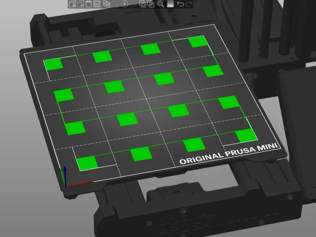First Layer calibration With Line