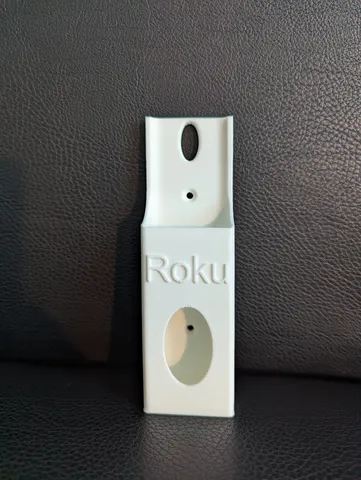 Hangable Roku remote holder