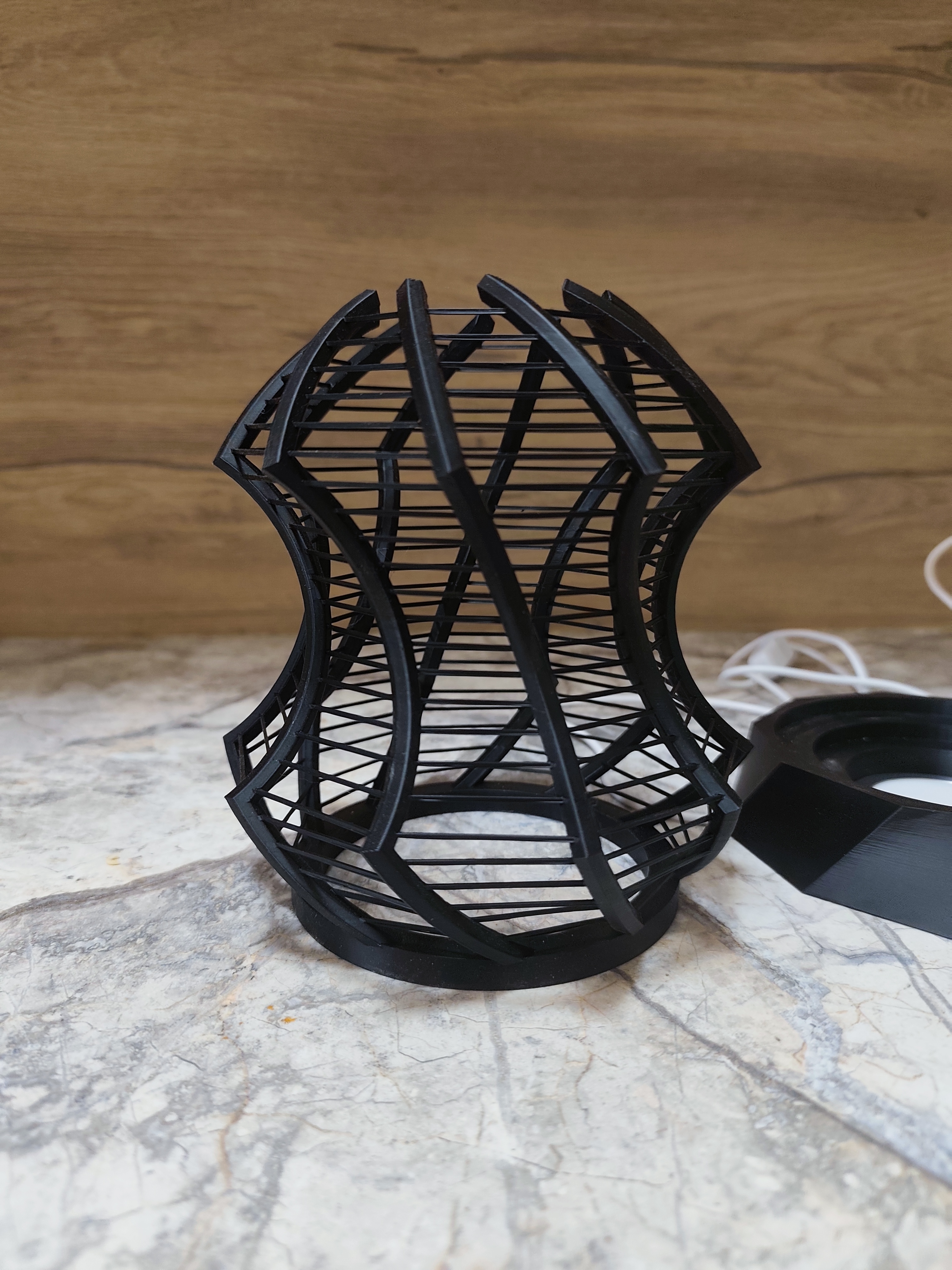 Miniatura 2 do modelo 3D string lamp art