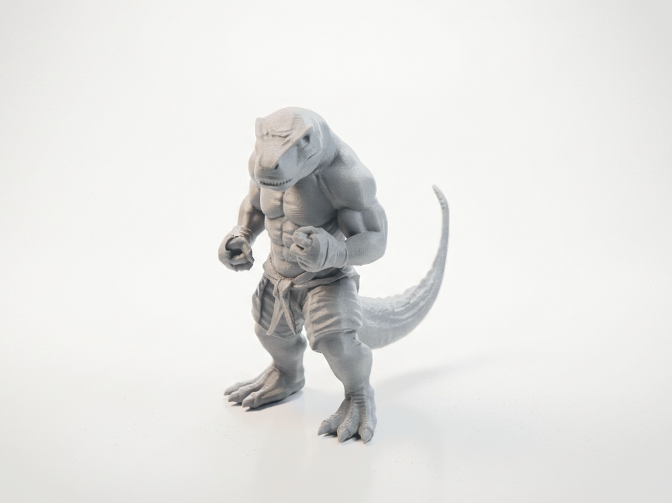MMA Dino Fighter Figurine Animals 3D Printable