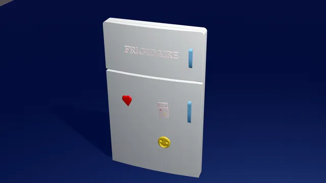 Fridge Magnet That Looks Like A Fridge