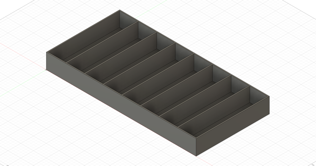 Drawer Tray 2 for IKEA Alex Schubladeneinsatz by Paul Download free