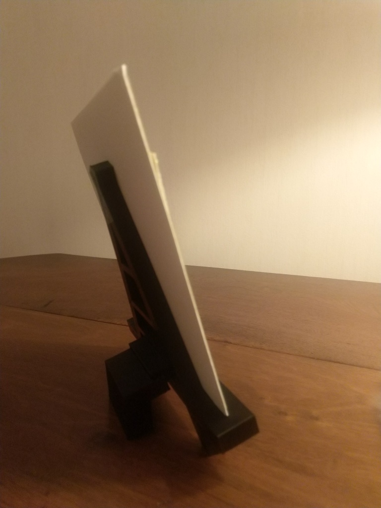 Miniatura 2 do modelo 3D Postcard Stand
