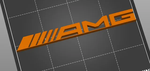 AMG-Logo Balken (1:32 Carrerabahn)