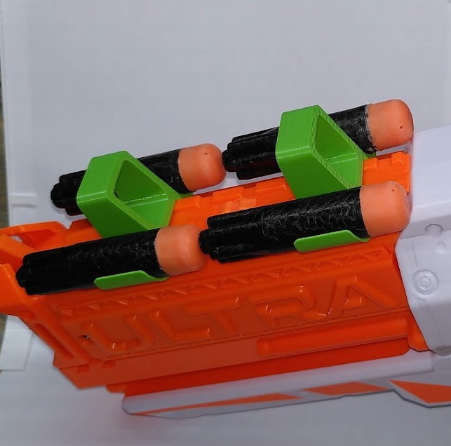 Nerf Ultra two sights with ammo holder by Gilles buildmaster | Download ...