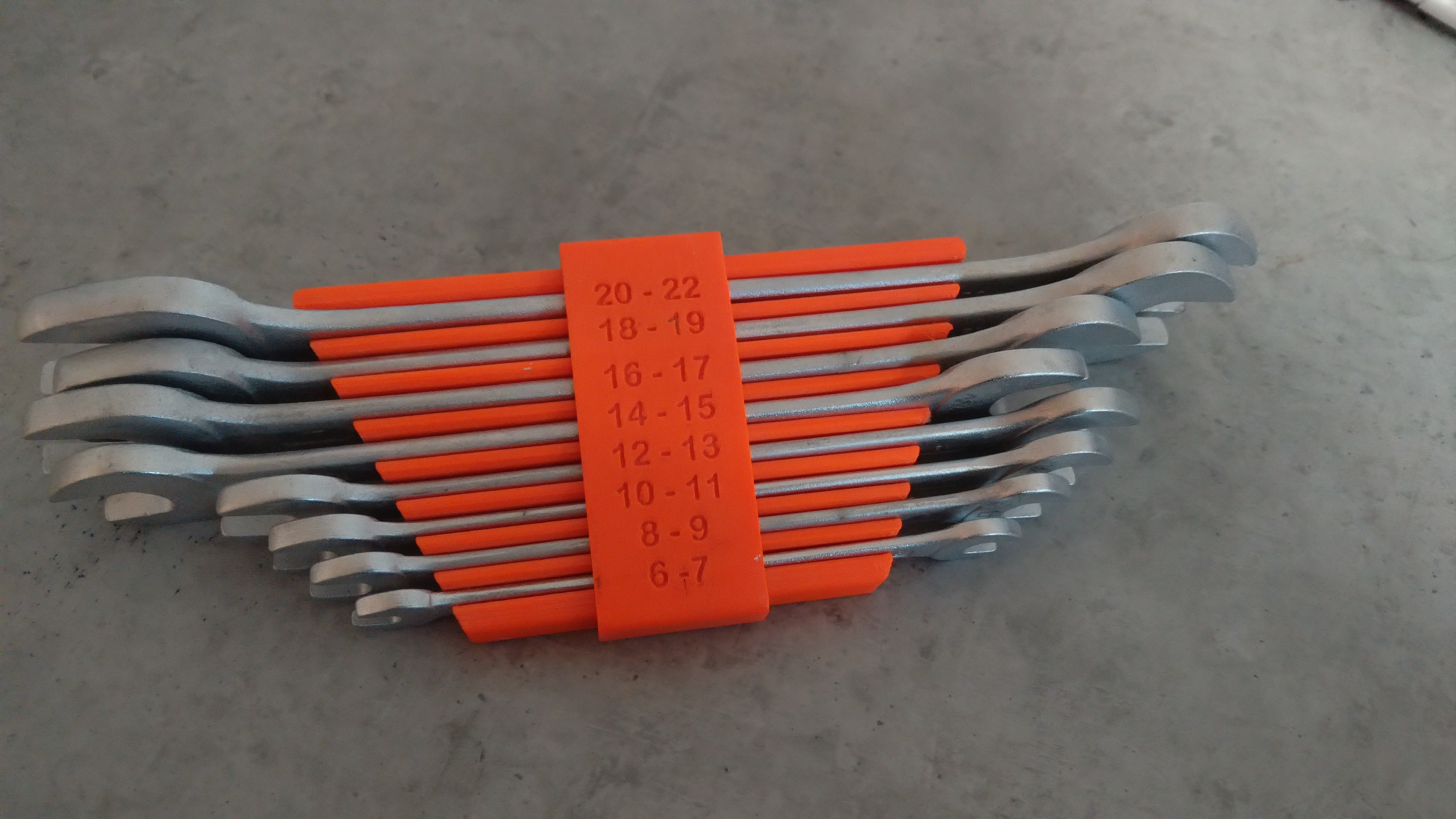 Wrench set holder