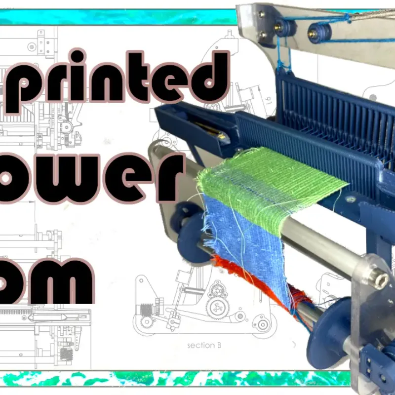 Fraens' 3D-Printed Automatic Power Loom Blends Modern Tech with