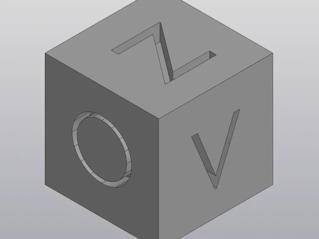 ZOV Callibration cube