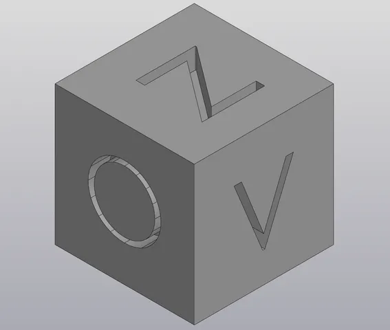 ZOV Callibration cube