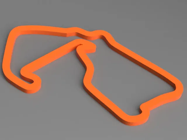 Silverstone Race Track (Keyfob) [F1]