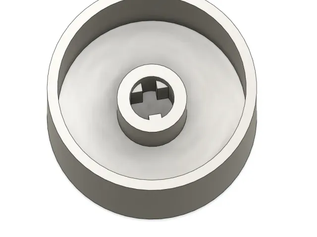 Nob for pod meter