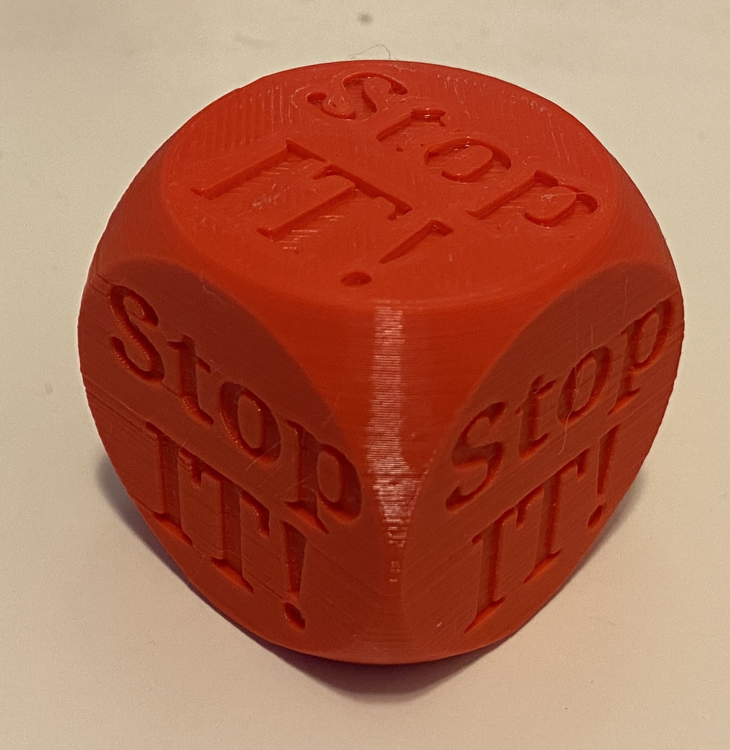 Therapy Dice, STOP IT!