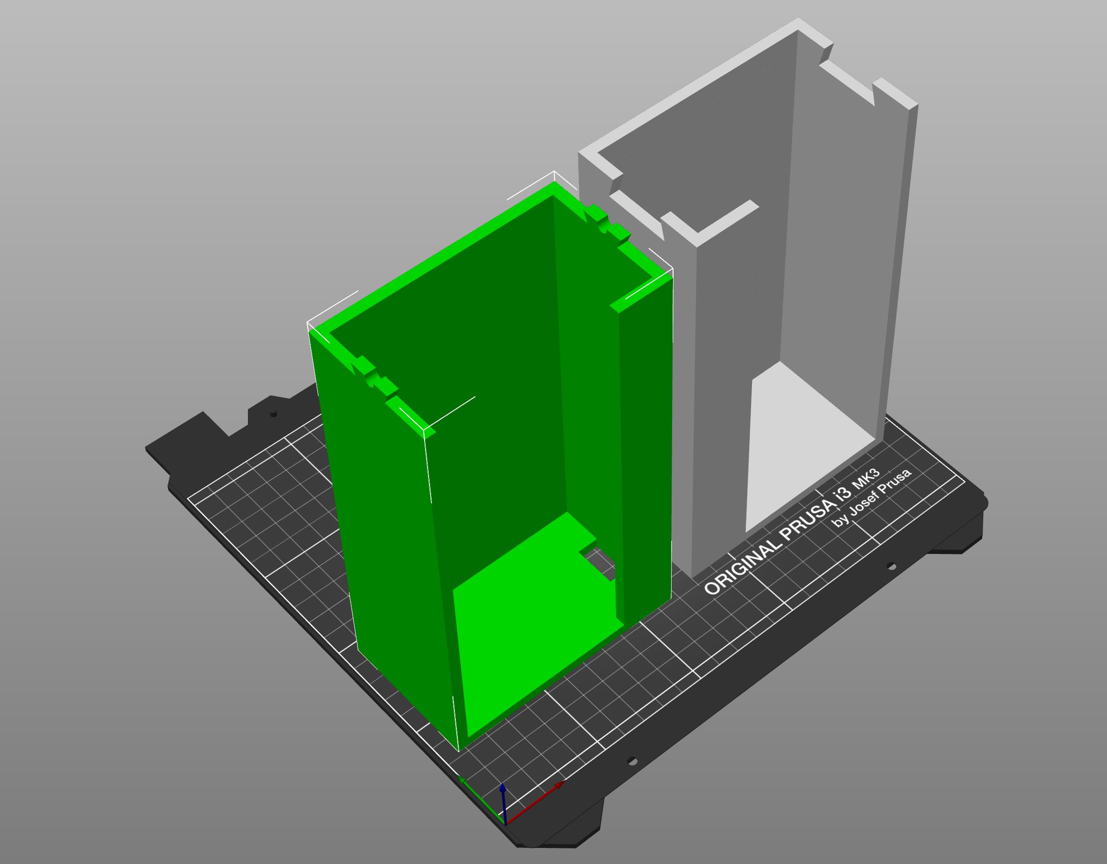 Two part shadowbox for LED-NIXIE-M clock — miniatura 3
