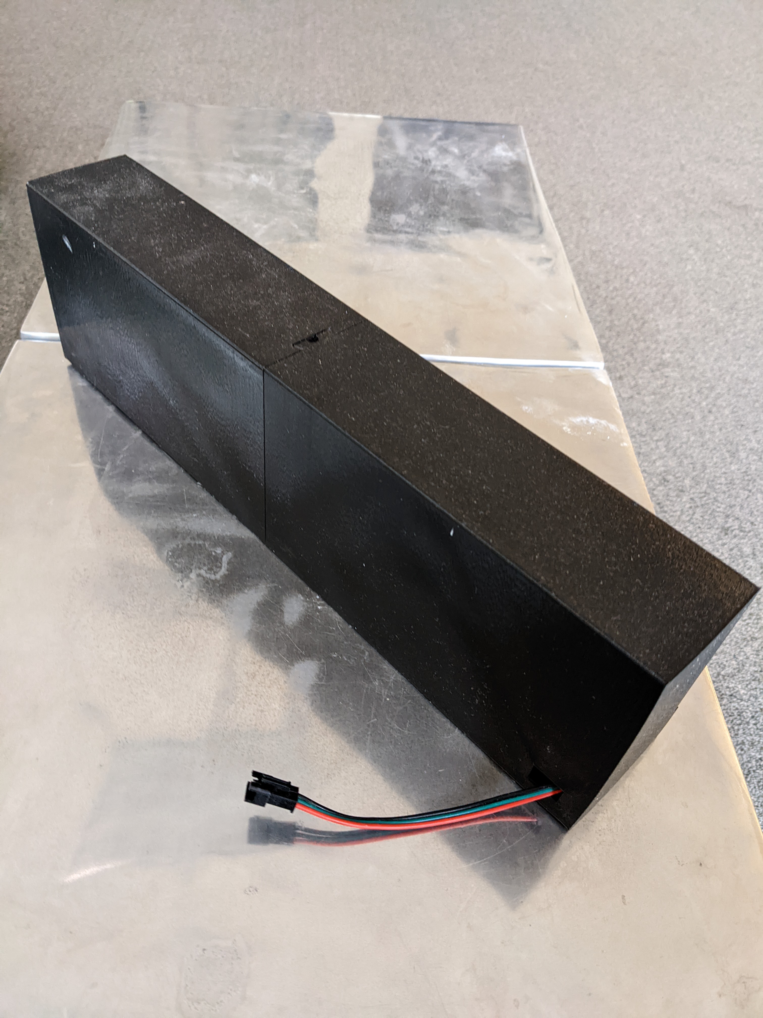 Two part shadowbox for LED-NIXIE-M clock — miniatura 5