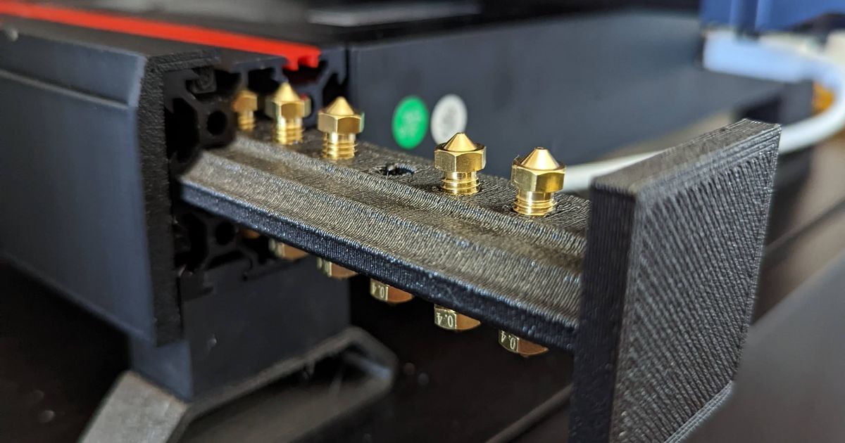 Nozzle Holder VSlot (builtin m6 threads) by darkamikaze Download