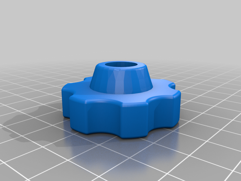 Anycubic Photon Mono SE build plate thumb screw by Nuxez Download free STL model