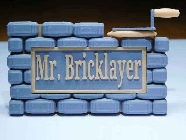 Name tag by profession
