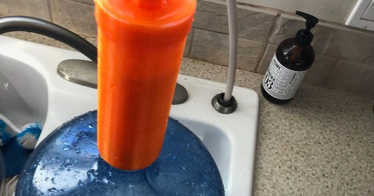 5 Gallon Bottle Filler/Brita Filter holder Sink Sprayer Attachment by