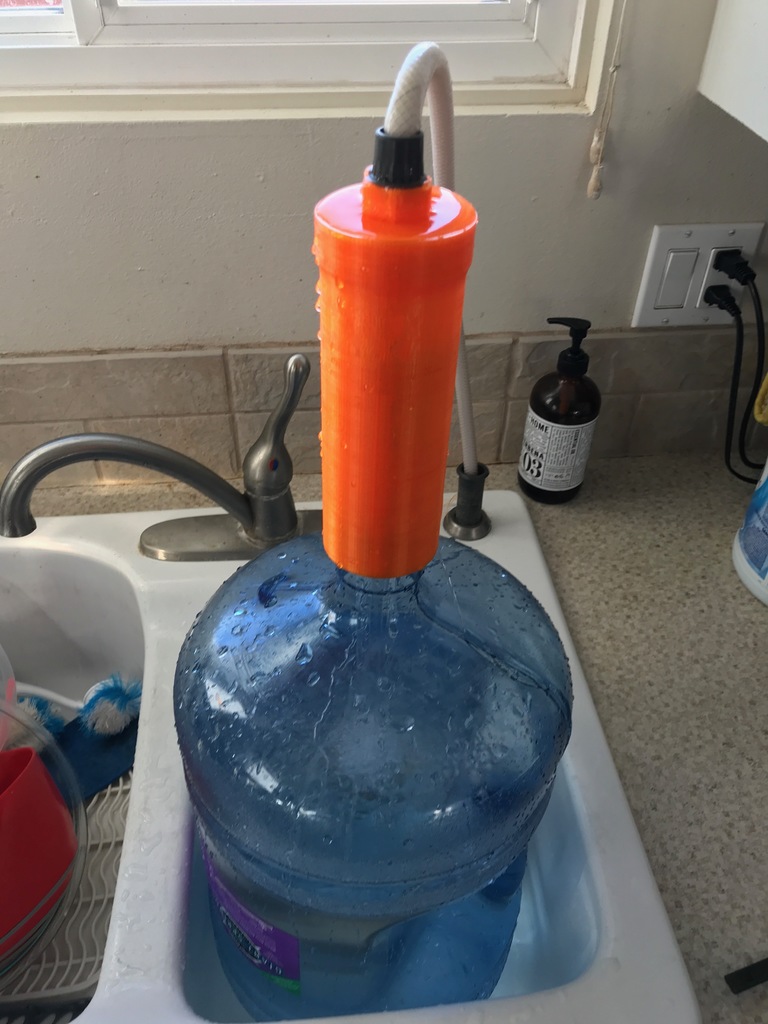 5 Gallon Bottle Filler/Brita Filter holder Sink Sprayer Attachment by