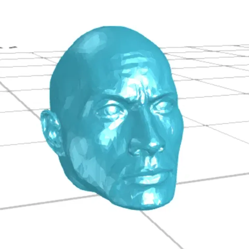 The Rock Face Transparent Png Clipart - Face Dwayne The Rock