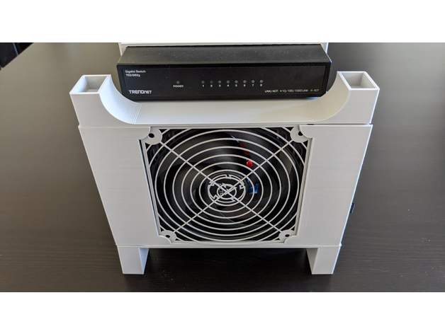 Miniatura 12 do modelo 3D Raspberry Pi Rack