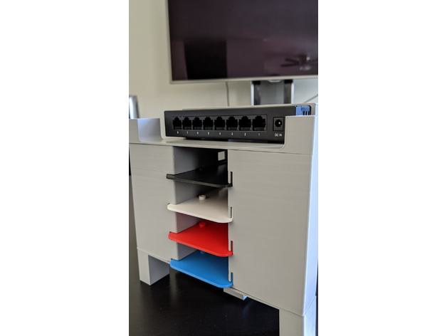 Miniatura 15 do modelo 3D Raspberry Pi Rack