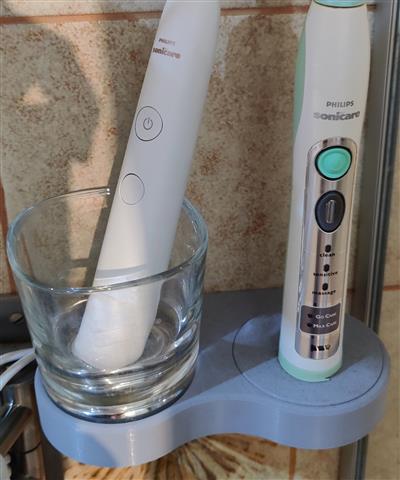 Phillips Sonic Care Toothbrush Charger Shelf