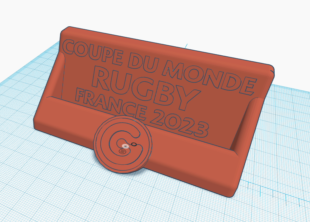 Porte Cartes de visite Coupe du Monde de Rugby 2023