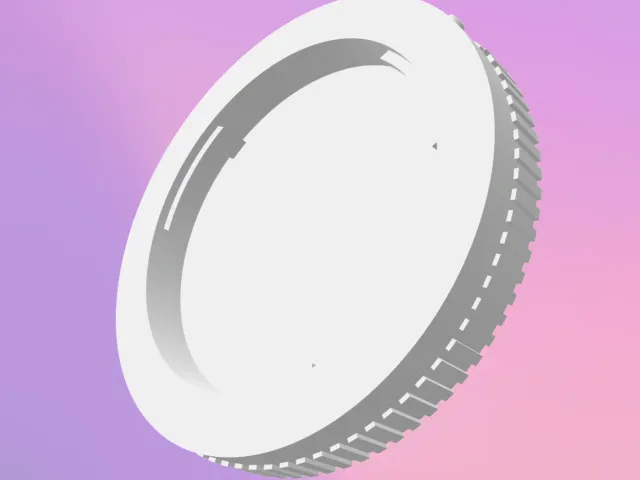Rear lens cap for Sony E-mount (No Text)