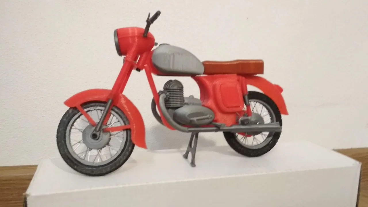 Jawa 250 by mochr Download free STL model Printables