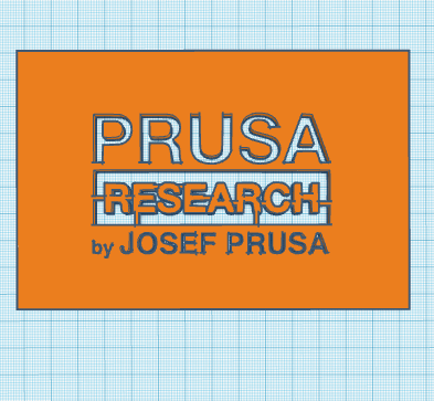 Prusa Research Spray Paint Template