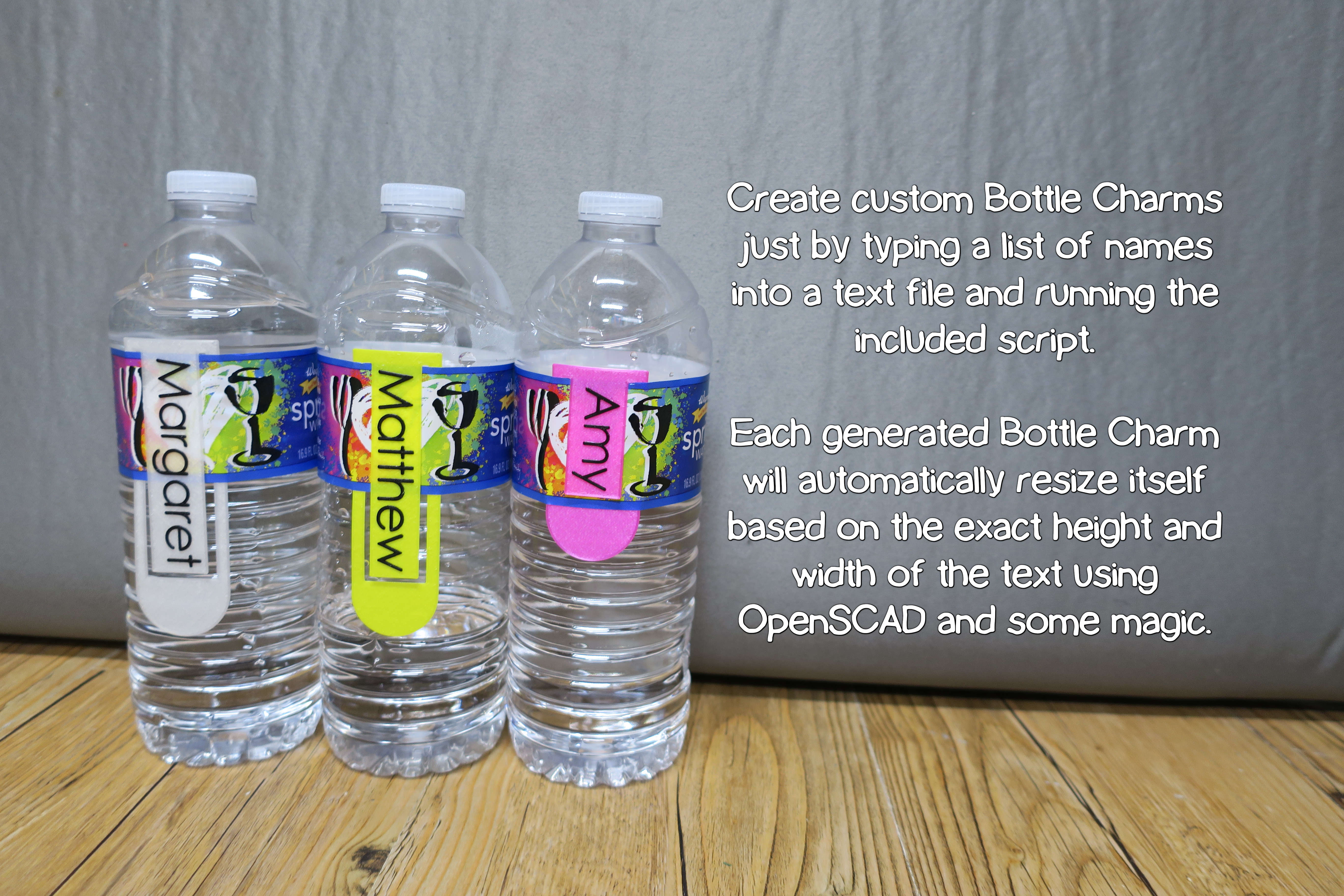 Bottle Charm by Artcfox, Download free STL model
