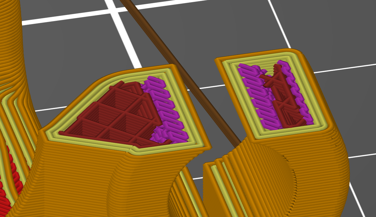 R5 Extruder Body with a reinforced (by slicing) PINDA holder