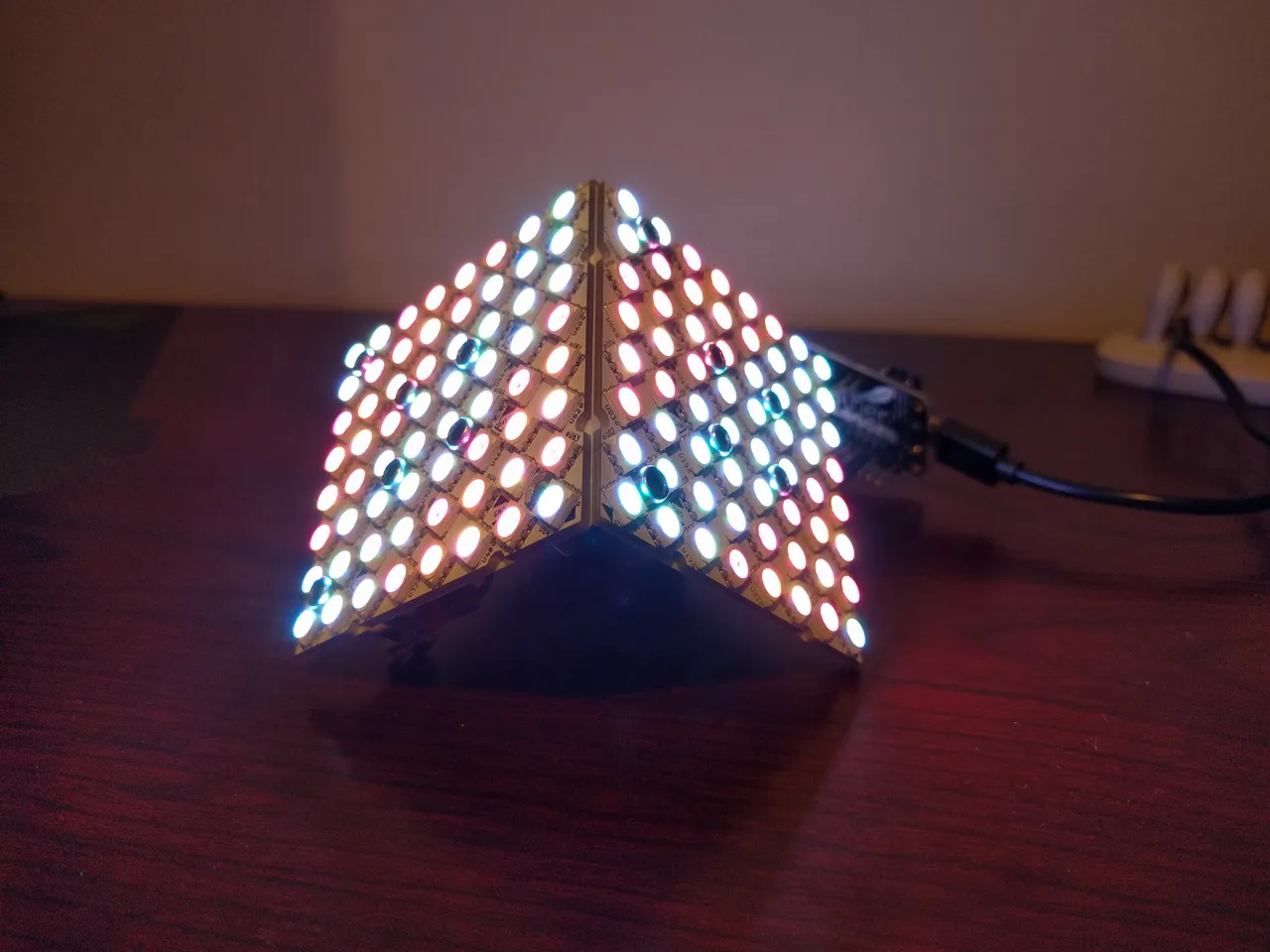 Самый маленький SMD RGB LED куб