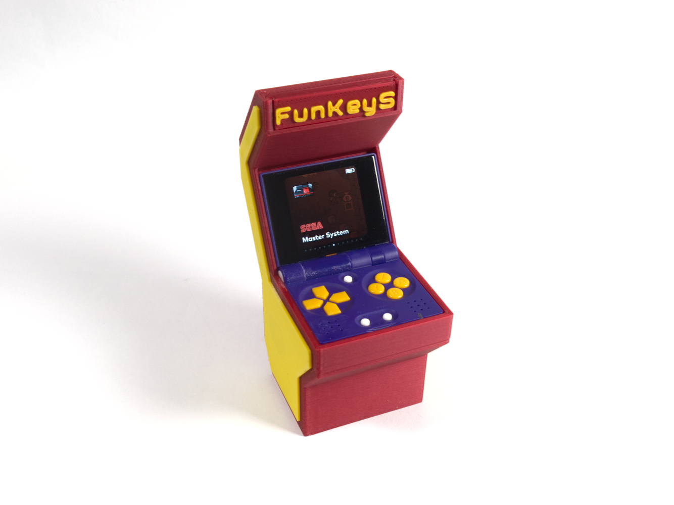 FunKey S arcade cabinet stand