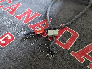 Canadian Flag Elbows Up Beads