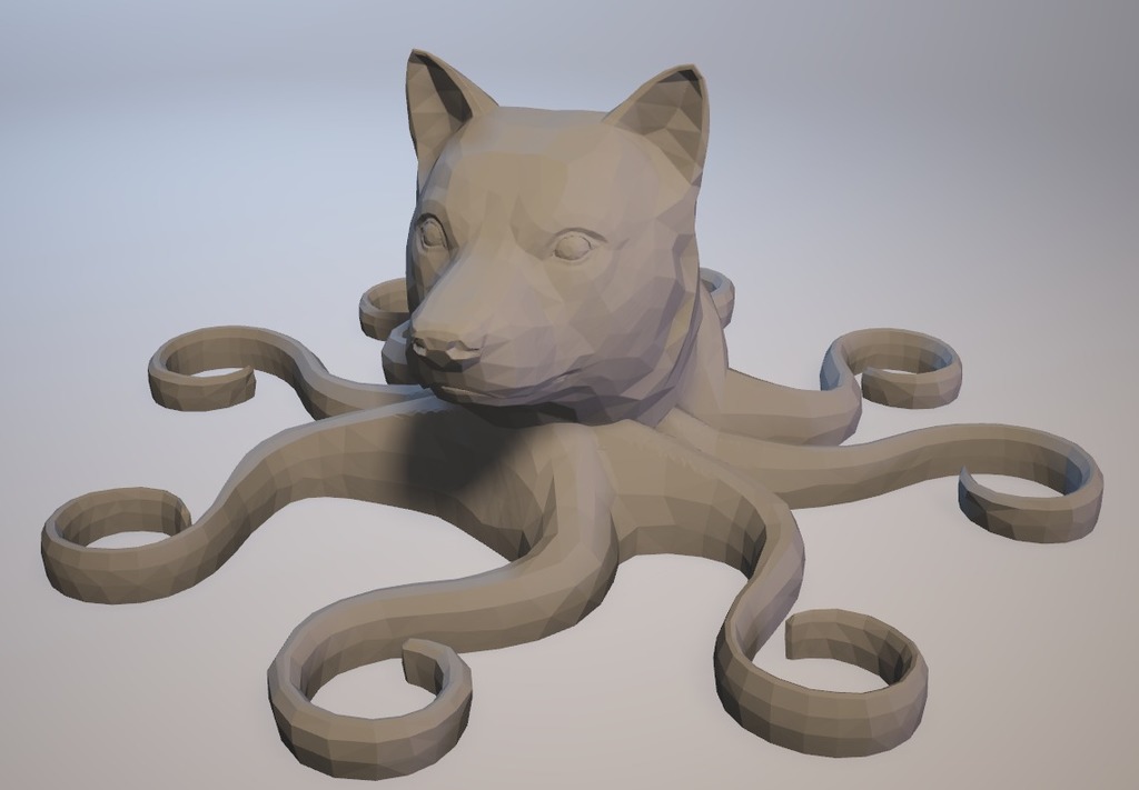 Dog octopus