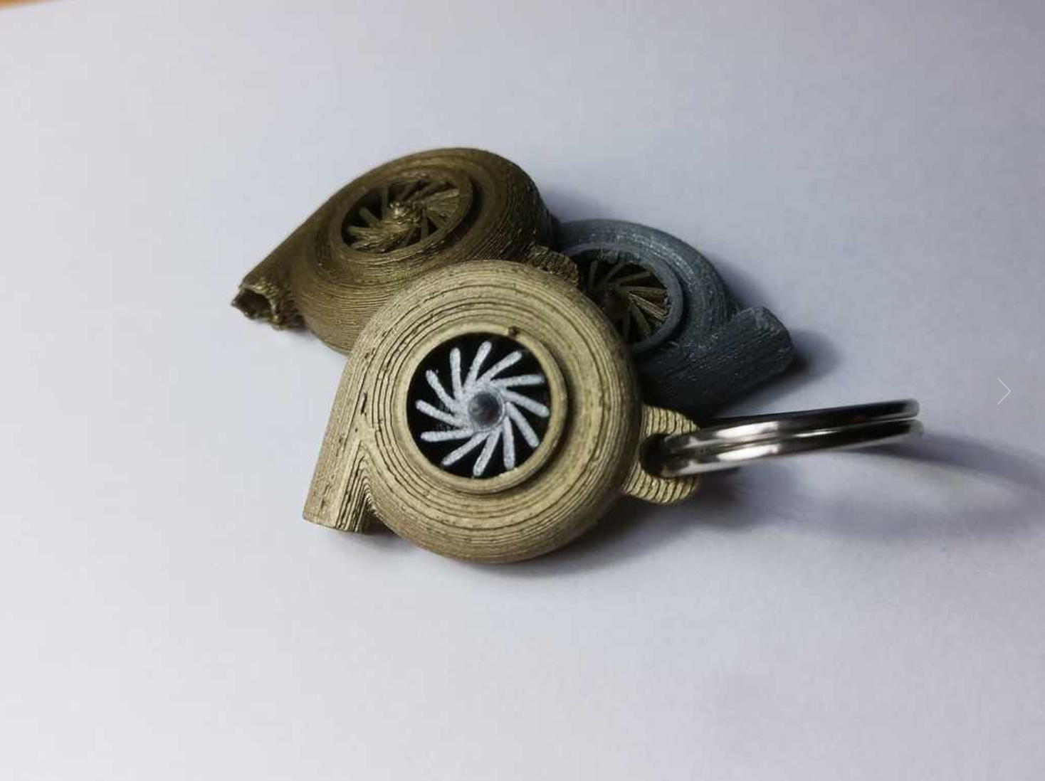 Small Turbo Keychain