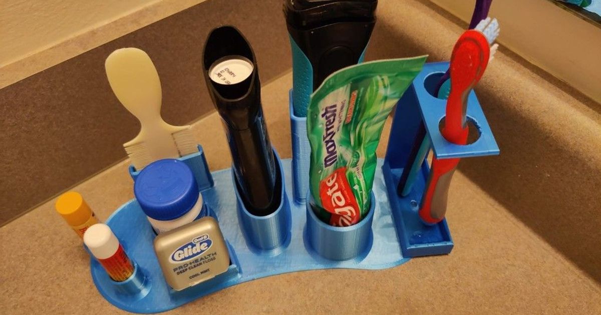 Bathroom Sink Vanity Top Organizer Holder by Jacob Thompson Download