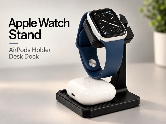 Apple Watch Stand | AirPods Holder | Desk Dock