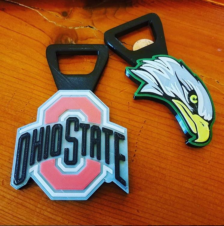 Eagles & Ohio State - Penny Beer Bottle Opener