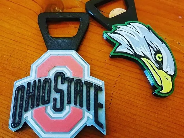 Eagles & Ohio State - Penny Beer Bottle Opener