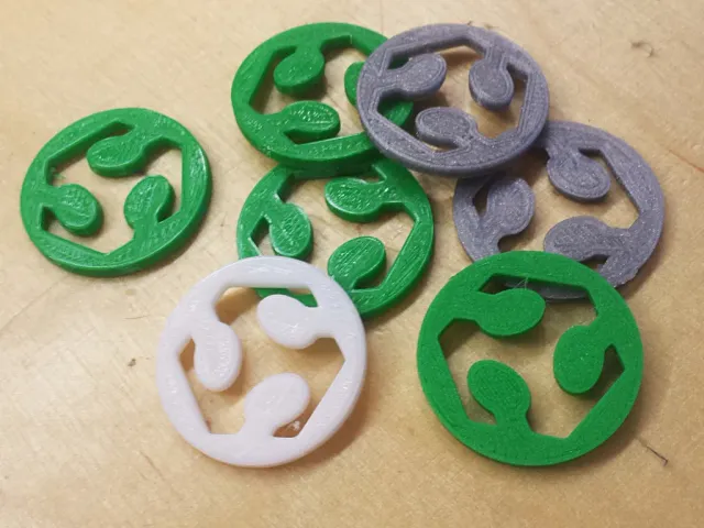 FabLab Logo Chip Coin