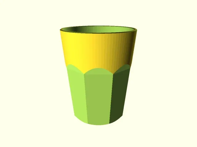 2.5D IKEA POKAL drinking glass