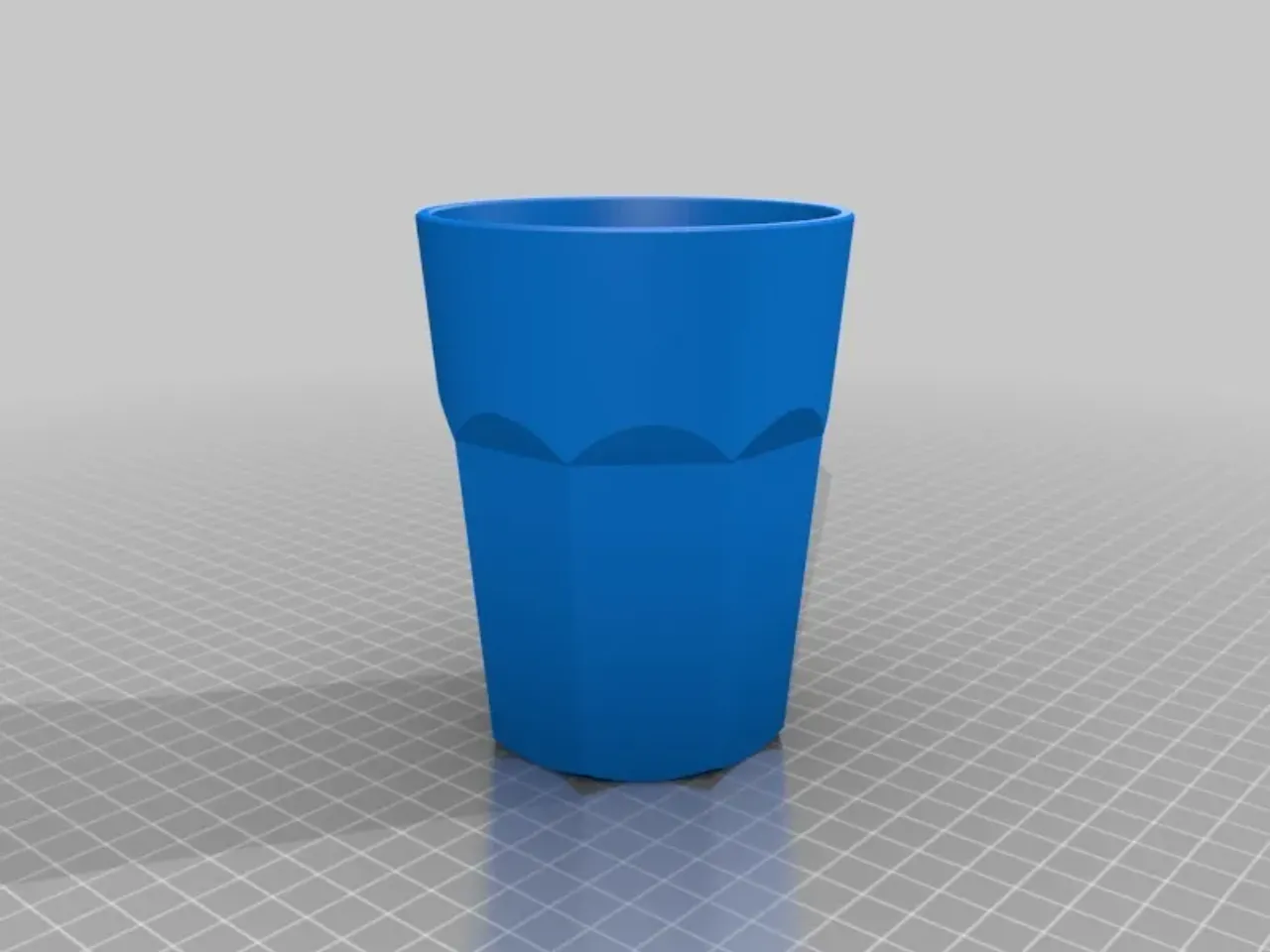 2.5D IKEA POKAL drinking glass by Jürgen Weigert