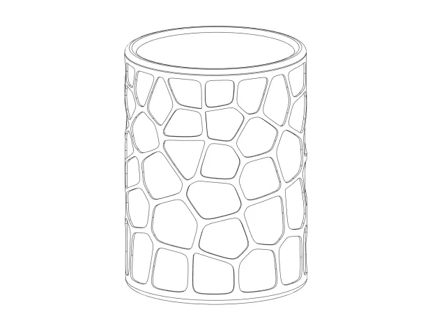 Voronoi Vase