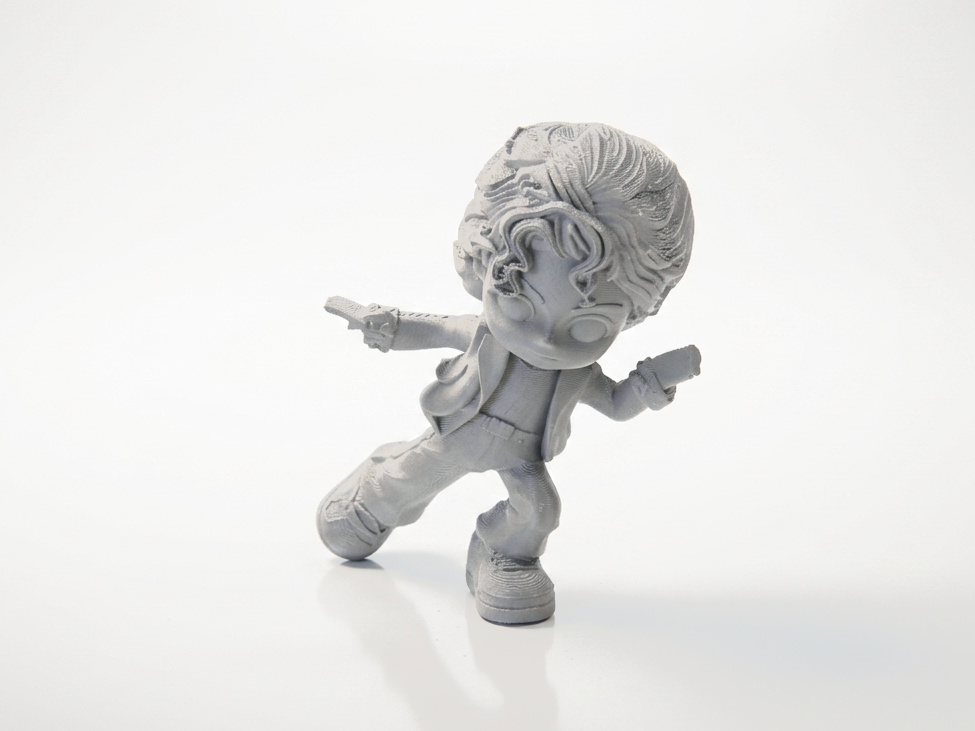 Chibi Low Poly Character Figurine 3D Printable
