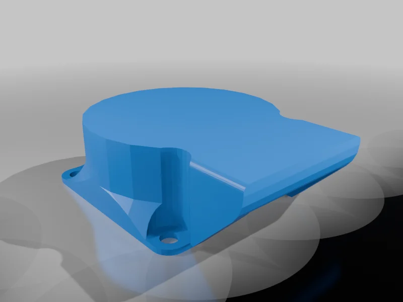 35mm Fan Intake / Exhaust Deflector (90 Degrees) 3D model