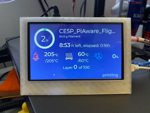 BigTreeTech Stand for PI TFT50 and Pi 3/4