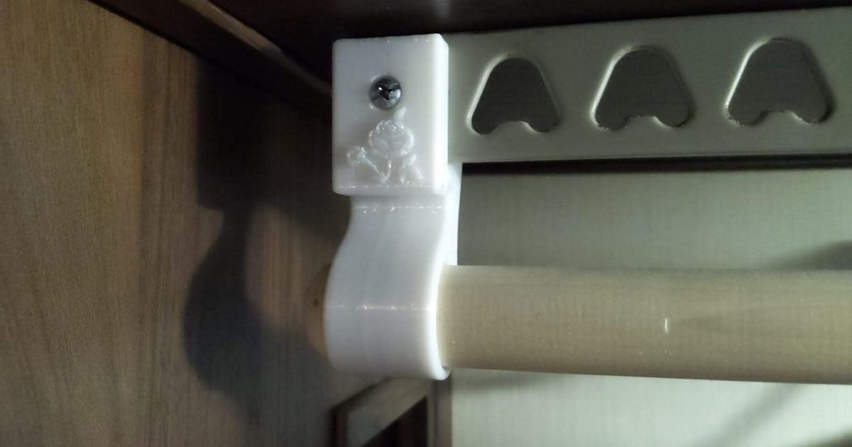 RV Closet Valet Hanger Adapter by noelito Download free STL model